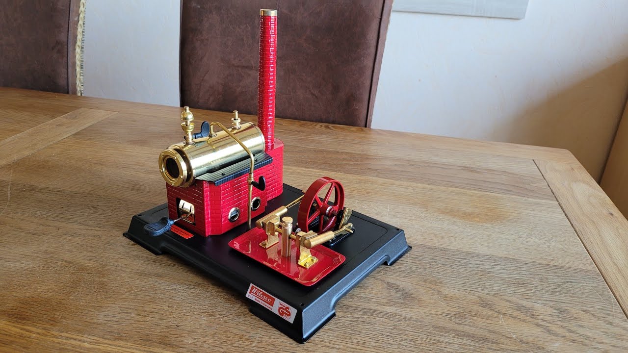 Dampfmaschine Wilesco D12  (Neues Modell)