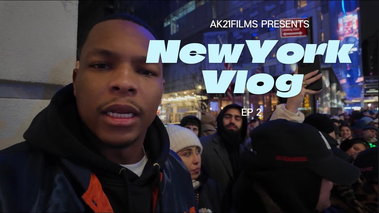 WE SAW THE BALL DROP...KINDA |New York Vlog EP 2|