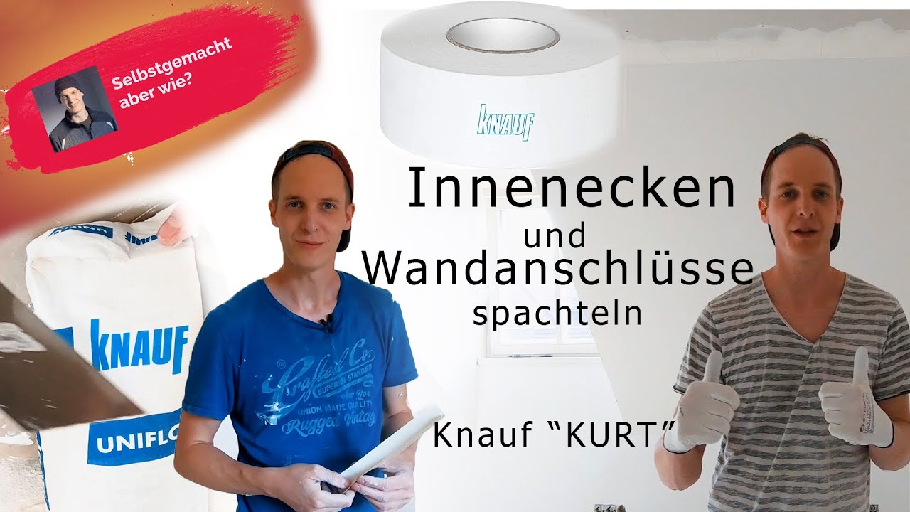 Innenecken und Wandanschlüsse spachteln - Kann man das selber machen? // DIY Selbstgemacht aber wie?