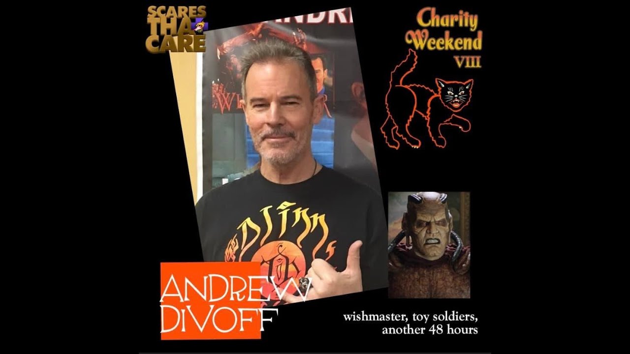 Andrew Divoff at Scares That Care Weekend 2022