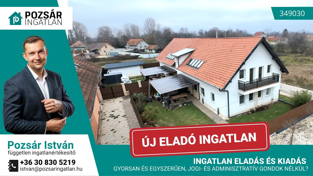 🏠Nagykőrösön újszerű állapotú lakóparki 94 nm-es kertkapcsolatos lakás Eladó! (349030)