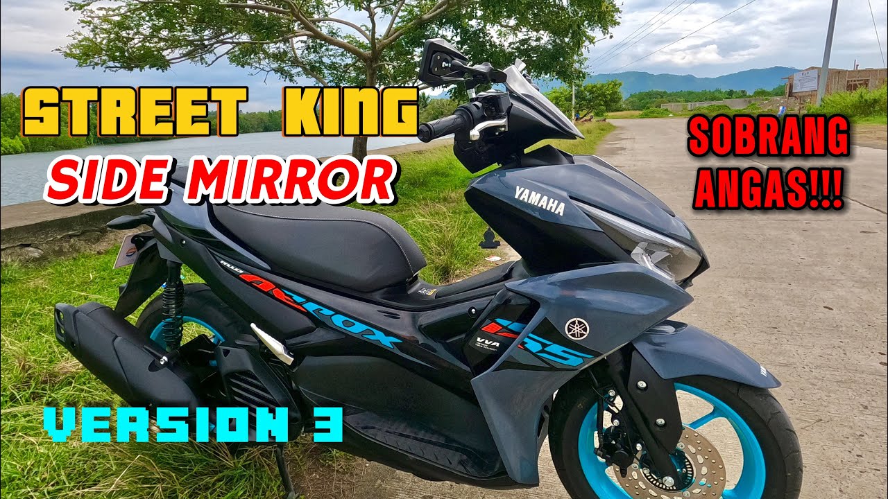 AEROX 155 SIDE MIRROR | STREET KING V3 | INSTALLATION