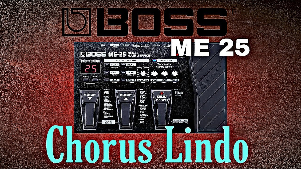 Boss me 25 / Chorus Lindo 2022