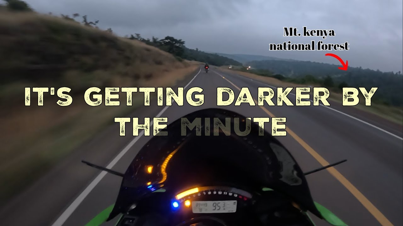 Nyahururu to Nyeri Epic ride with Kawasaki ZX10Rs [PART TWO] Wet ride