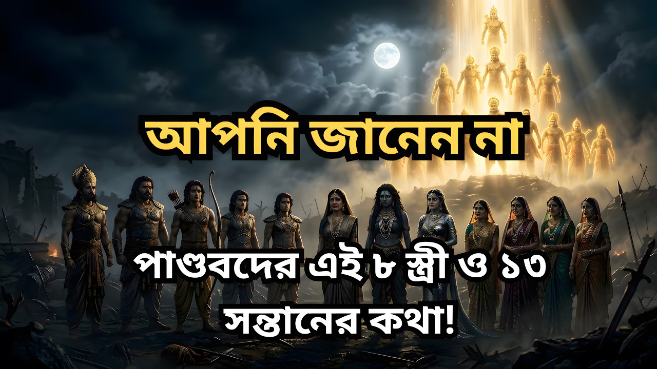 আপনি জানেন না পাণ্ডবদের এই ৮ স্ত্রী ও ১৩ সন্তানের কথা!