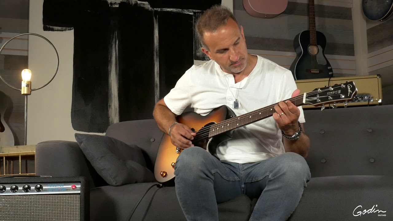 Demoing the Summit Classic SG Vintage Burst P90