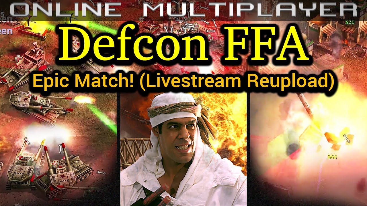 Defcon FFA - Demolition General - Pro Rules | C&C Generals Zero Hour