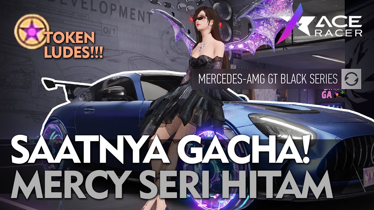 AKU GACHA AMG GT BLACK SERIES!! - Ace Racer