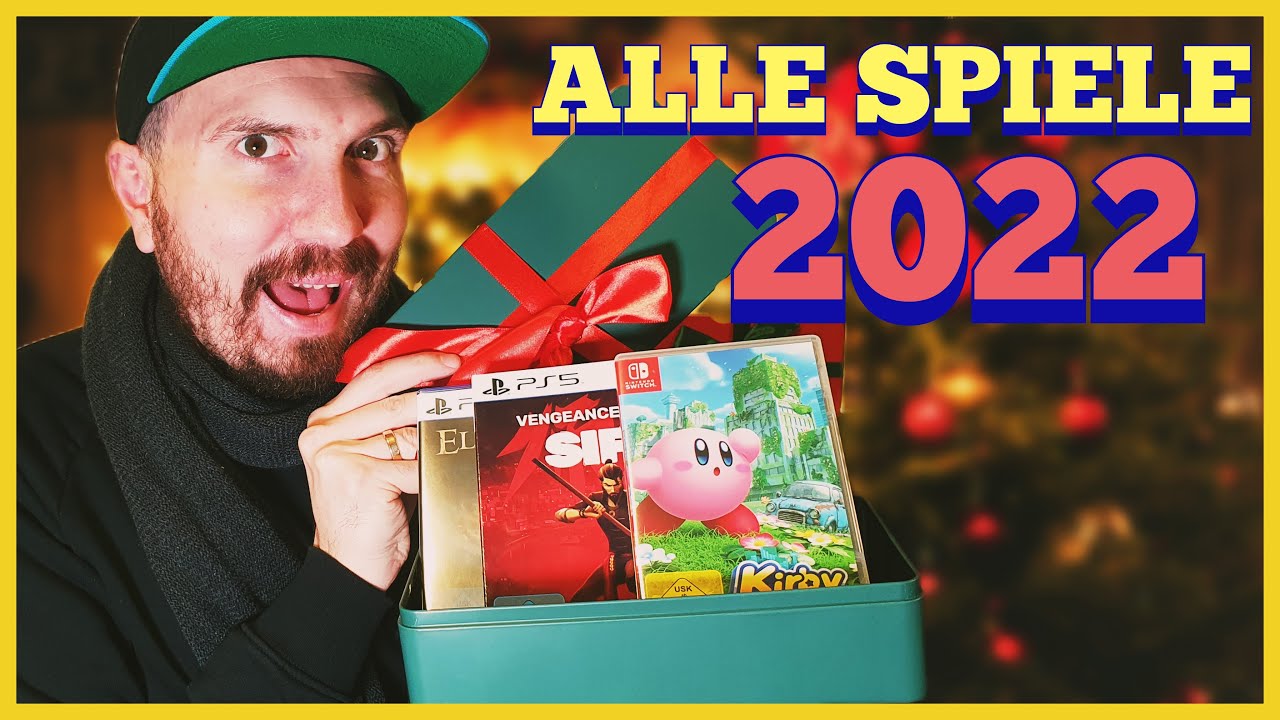 Ich reviewe ALLE Spiele aus 2022, die ich gezockt habe