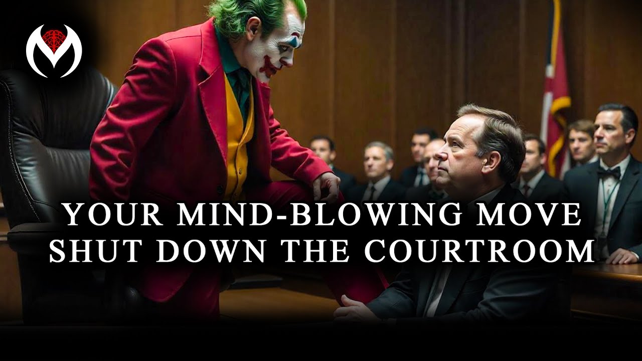 JUDGE LOST CONTROL!🤯 YOUR MIND-BLOWING MOVE SHUT DOWN THE COURTROOM 🔥👁️ - JOKER SPEECH