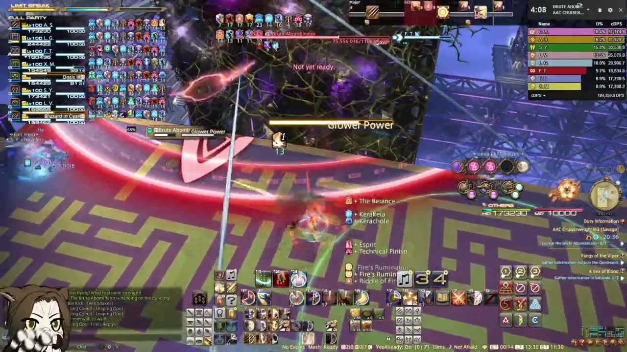 FFXIV - M7S Clear MNK PoV