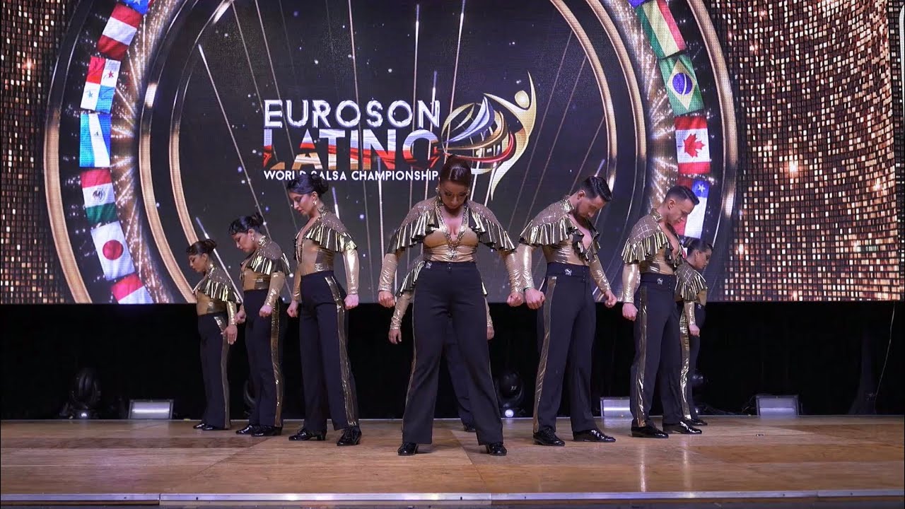 Primer Lugar Salsa Team Shines Open Mixto Euroson Latino World Championship 2025 - Dansón Academy