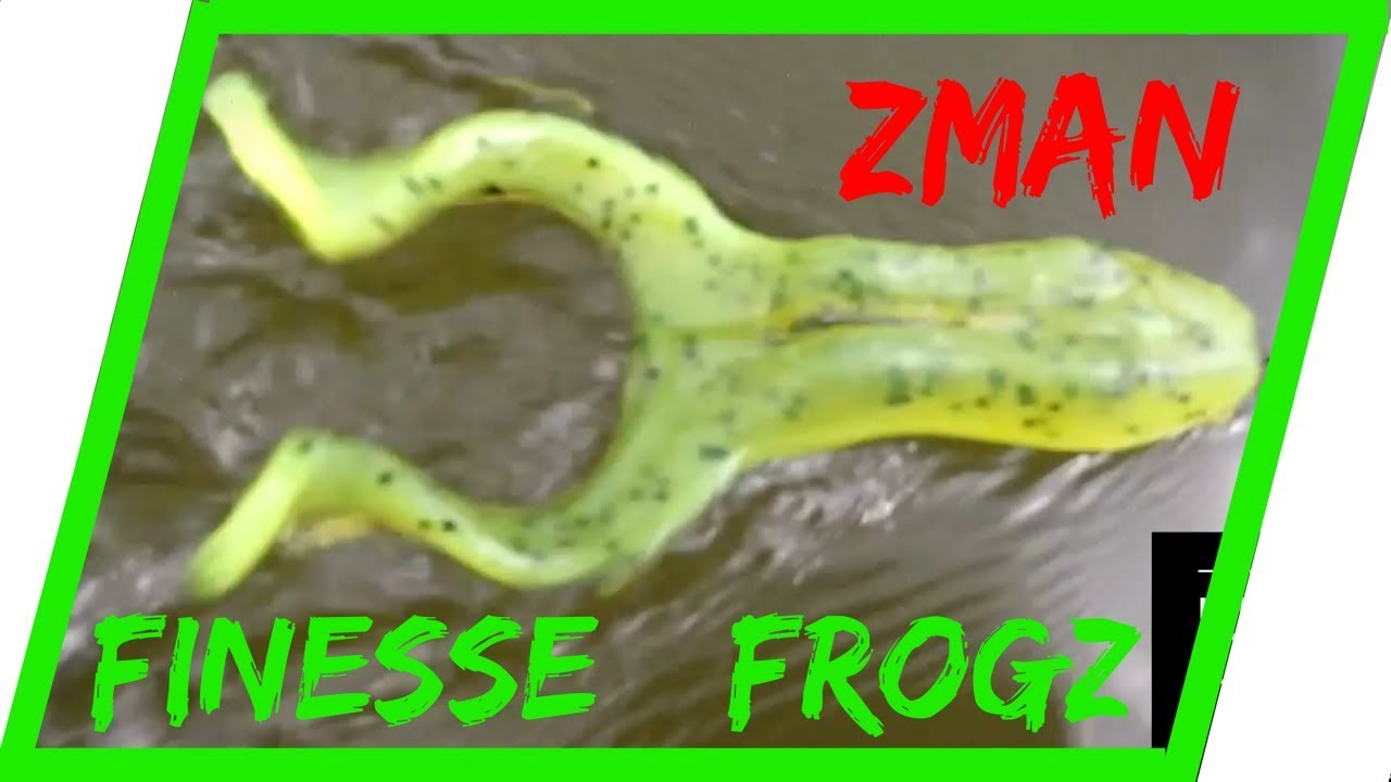 Skipping Zman Finesse Frogz under cover for Bass