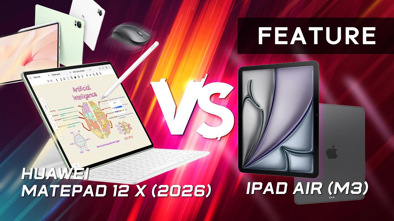HUAWEI MatePad 12 X (2026): новый «убийца iPad Air»?
