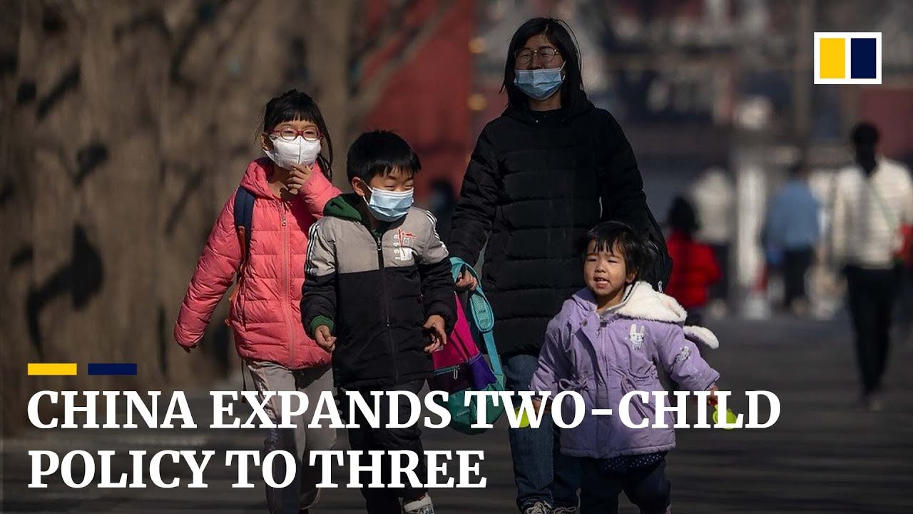 China expands two-child policy to three