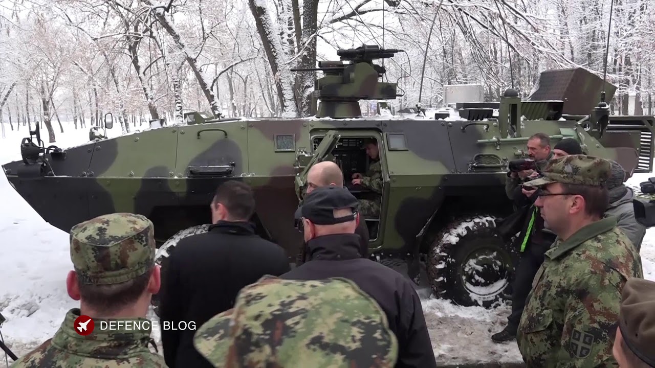 Serbia demonstrated new weapons and military equipment
