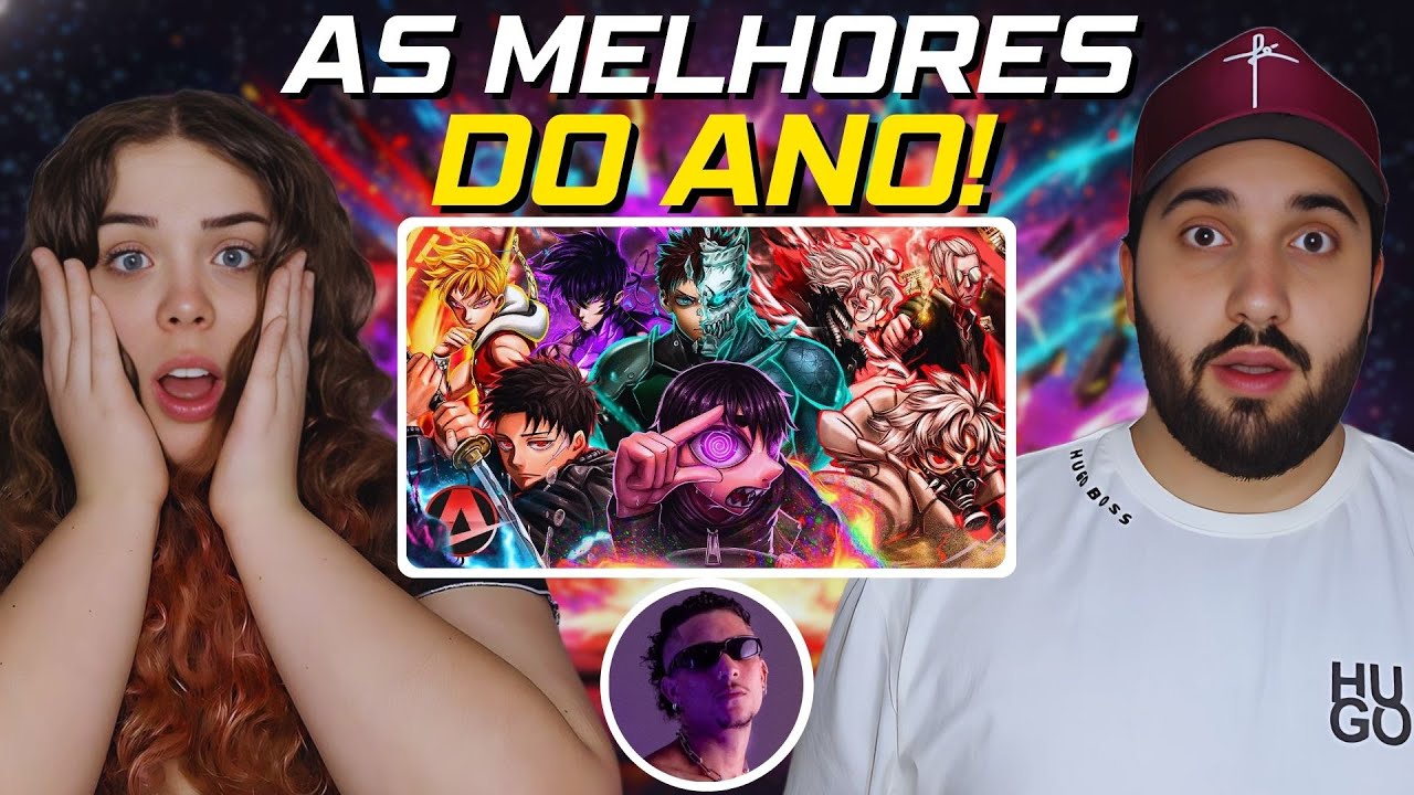 AS MELHORES DO ANO! ♪ Nova Ordem (Animes) | AniRap [ Bia e Leo ]
