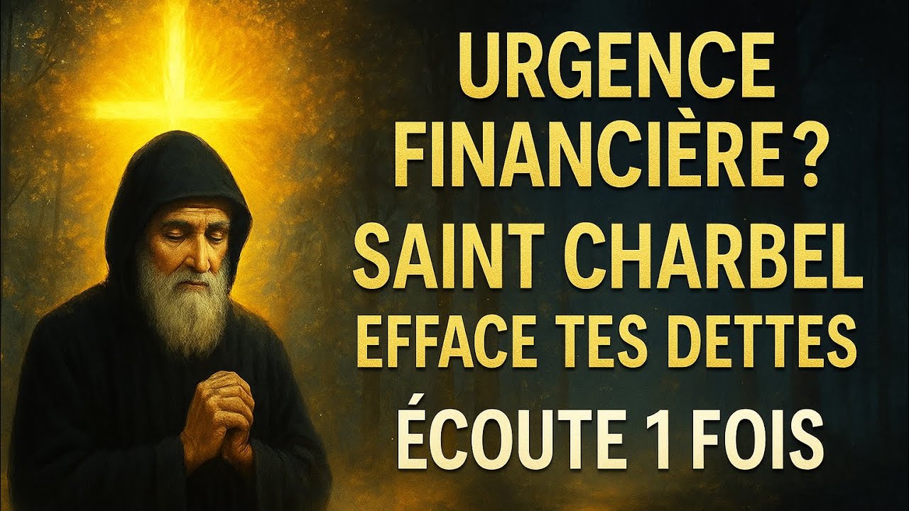 🌟 URGENCE FINANCIÈRE : Cette Prière à SAINT CHARBEL va EFFACER TOUTES TES DETTES !💰