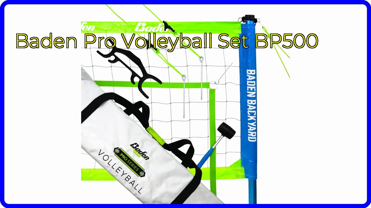 REVIEW (2026): Baden Pro Volleyball Set BP500. First Look.