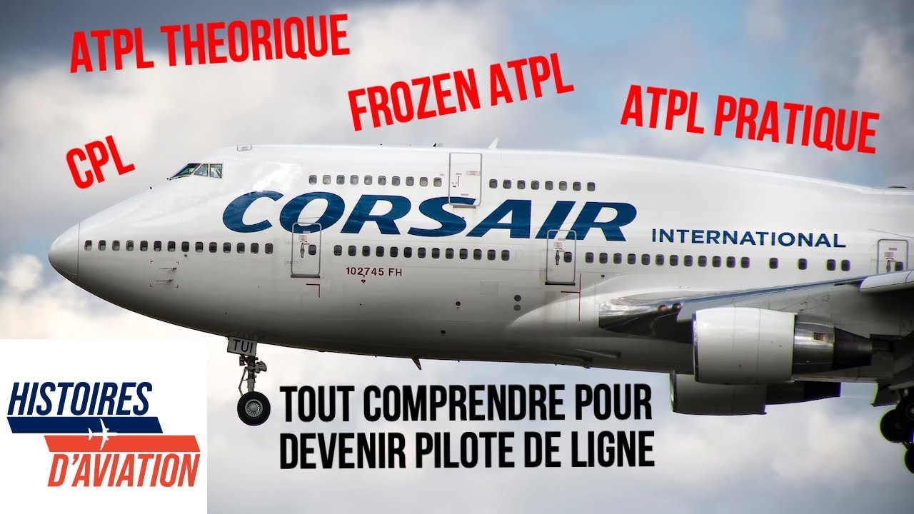 Devenir pilote de ligne : CPL ? ATPL théorique, pratique, frozen ? Explications