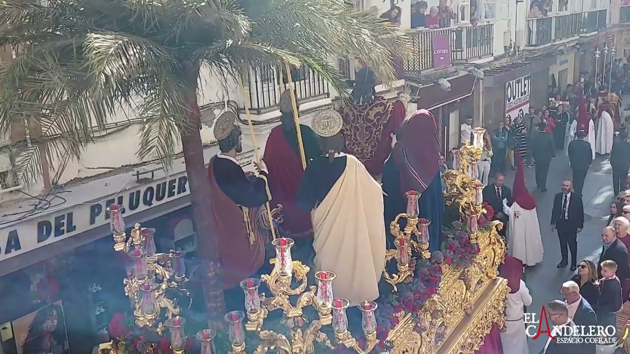 [4K] BORRIQUITA POR PELOTA | SEMANA SANTA 2025 CÁDIZ | AM LA SALUD CÁDIZ
