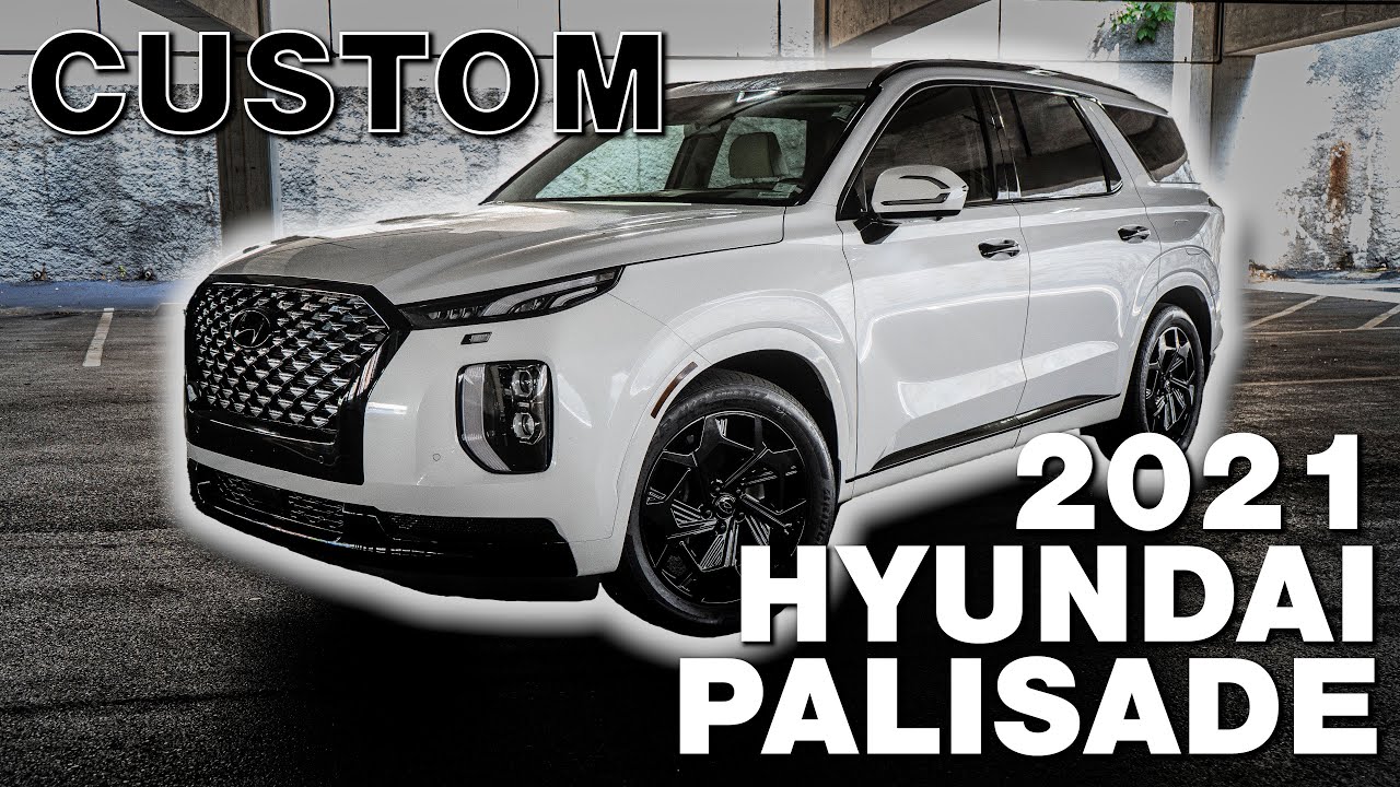 Custom 2021 Hyundai Palisade | BLACKOUT BUILD