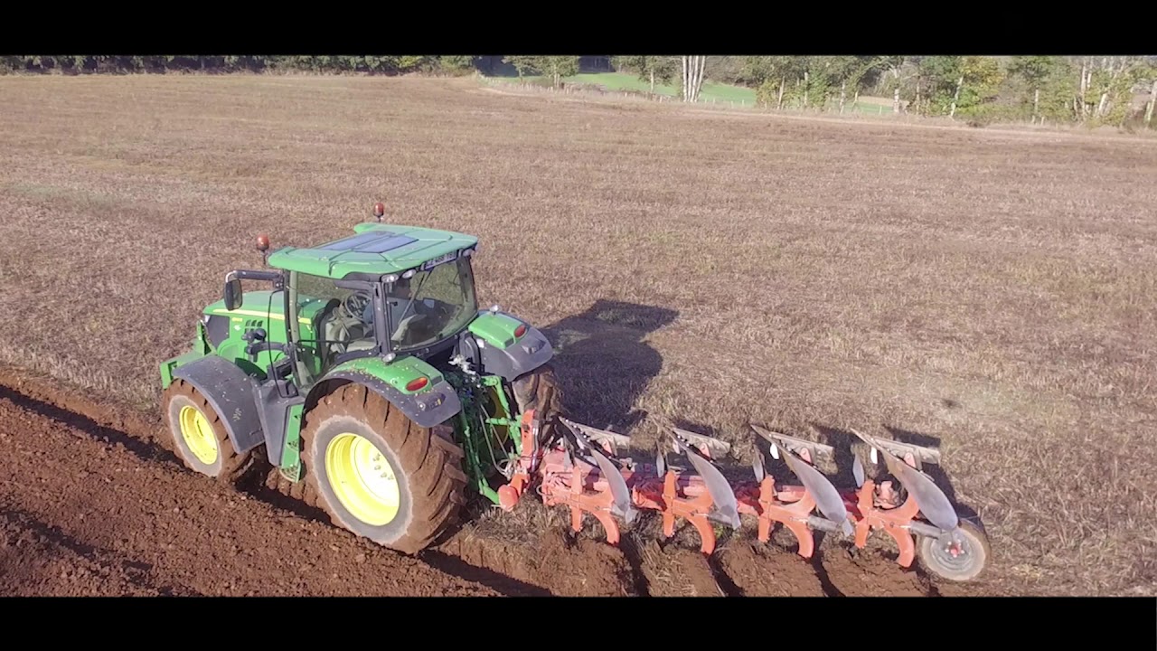 LABOUR & SEMIS DE BLE ! JOHN DEERE 6150R !!! [ PHANTOM 3 ]