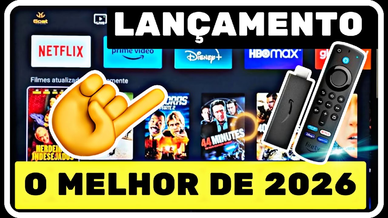 🚨 Novidade 2026! O Melhor P2P para Fire TV Stick chega atualizado e promete desempenho total!