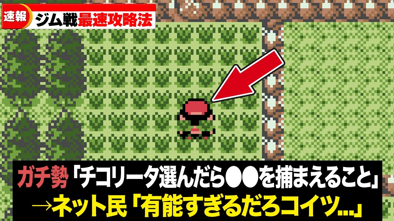 初代からダイパのジム戦はこうやって突破する