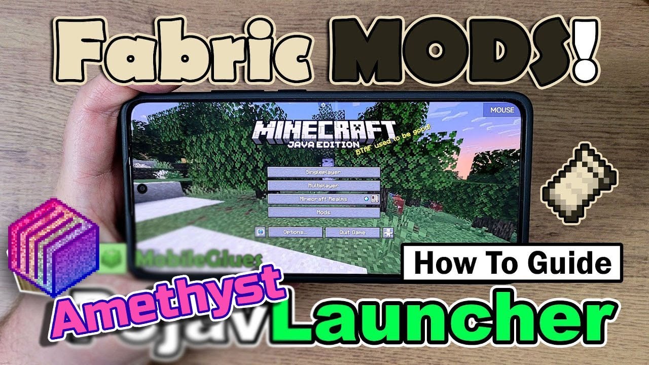 How to add Fabric MODS to PojavLauncher Amethyst on Android