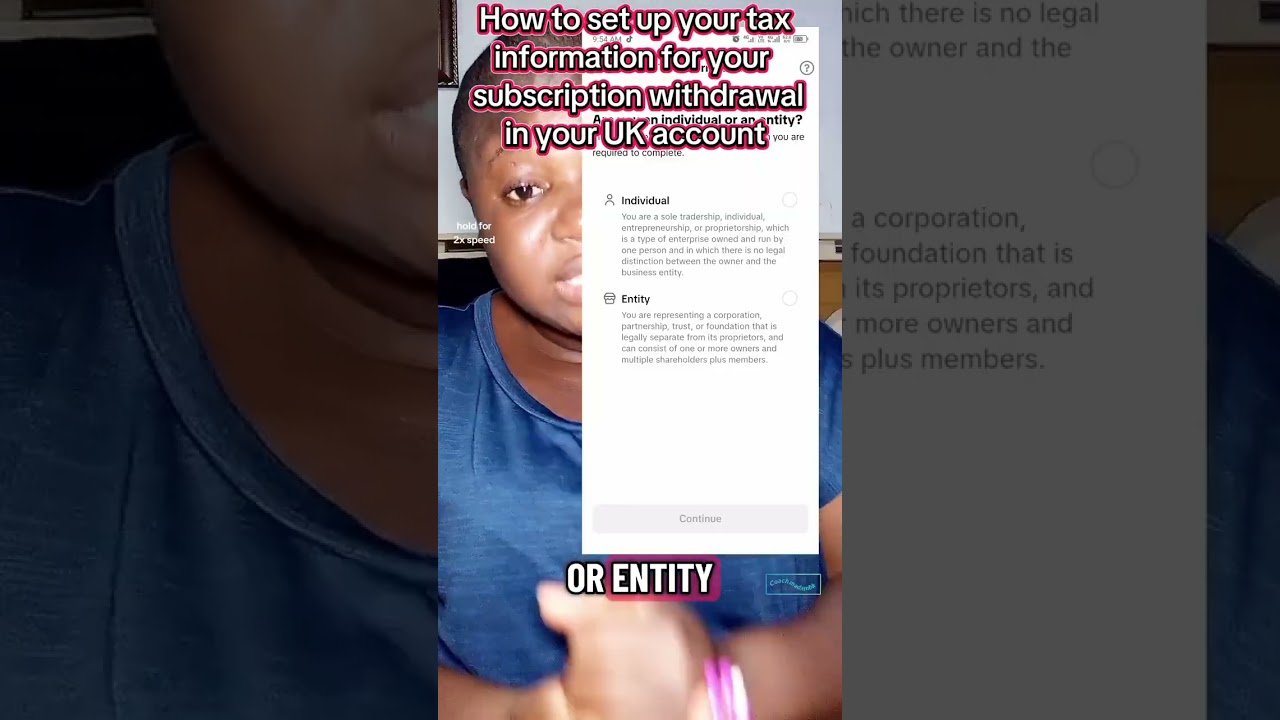 Tax information tutorial for tiktok payout set up#tiktoktips#madambk #tiktoktutorials 