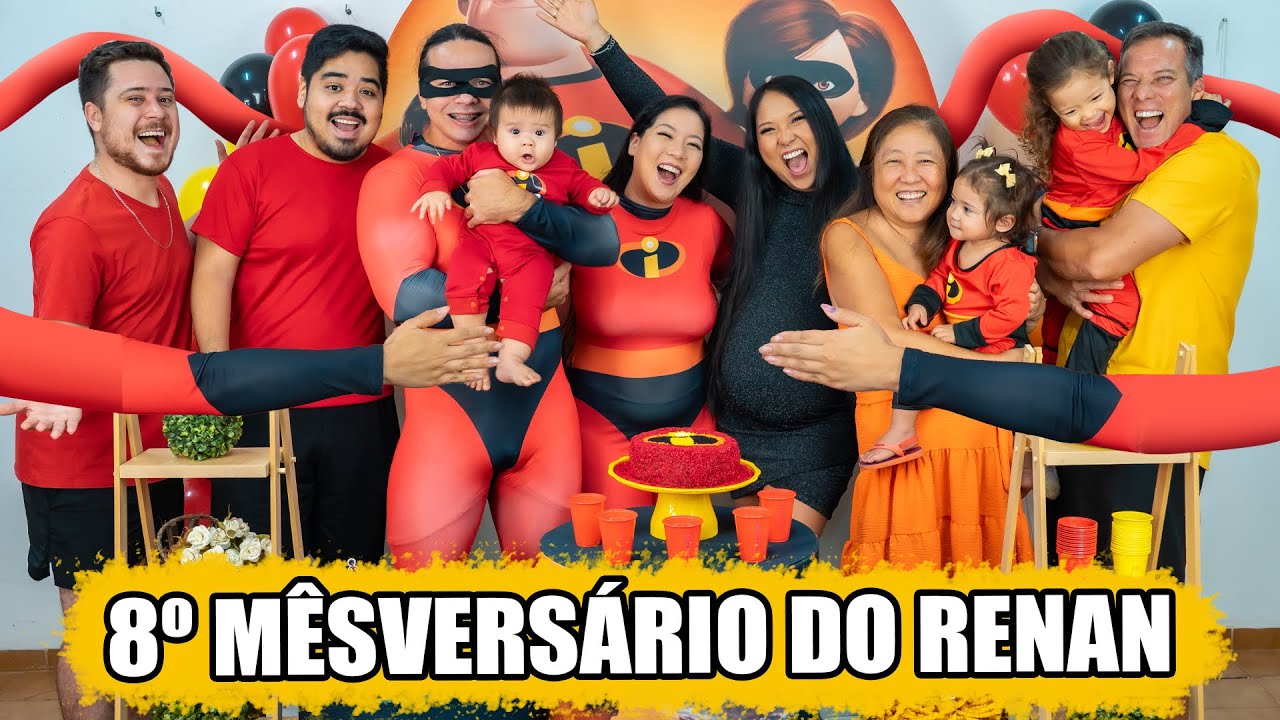 8º MÊSVERSÁRIO DO RENAN - Os incríveis | Blog das irmãs