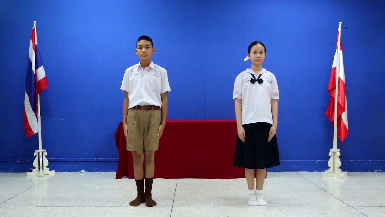 สาธิตมารยาทไทย # ลูกอยุธยาวิทยาลัยมารยาทงามตามแบบไทย