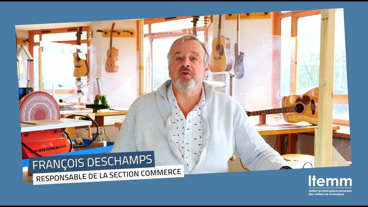 Présentation du titre RNCP Manager d’Unité Marchande par François Deschamps, responsable commerce.