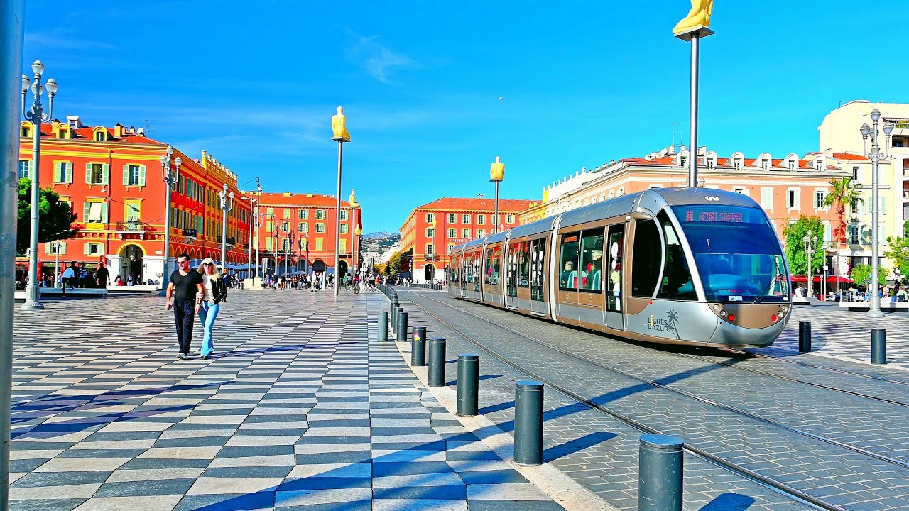 Walking Tour City of Nice, the Mediterranean Side of France