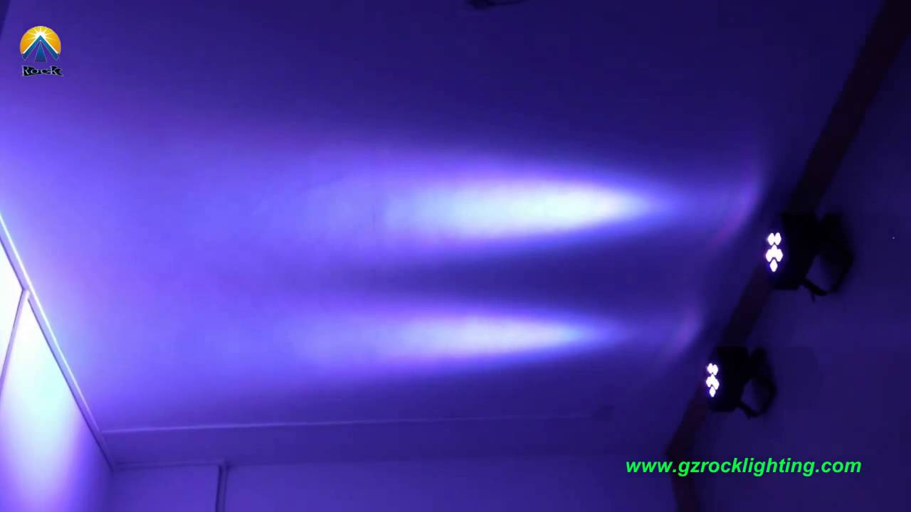 Freedom LED Par 6*18W RGBAW UV Battery powered wireless DMX built in Auto run mode show