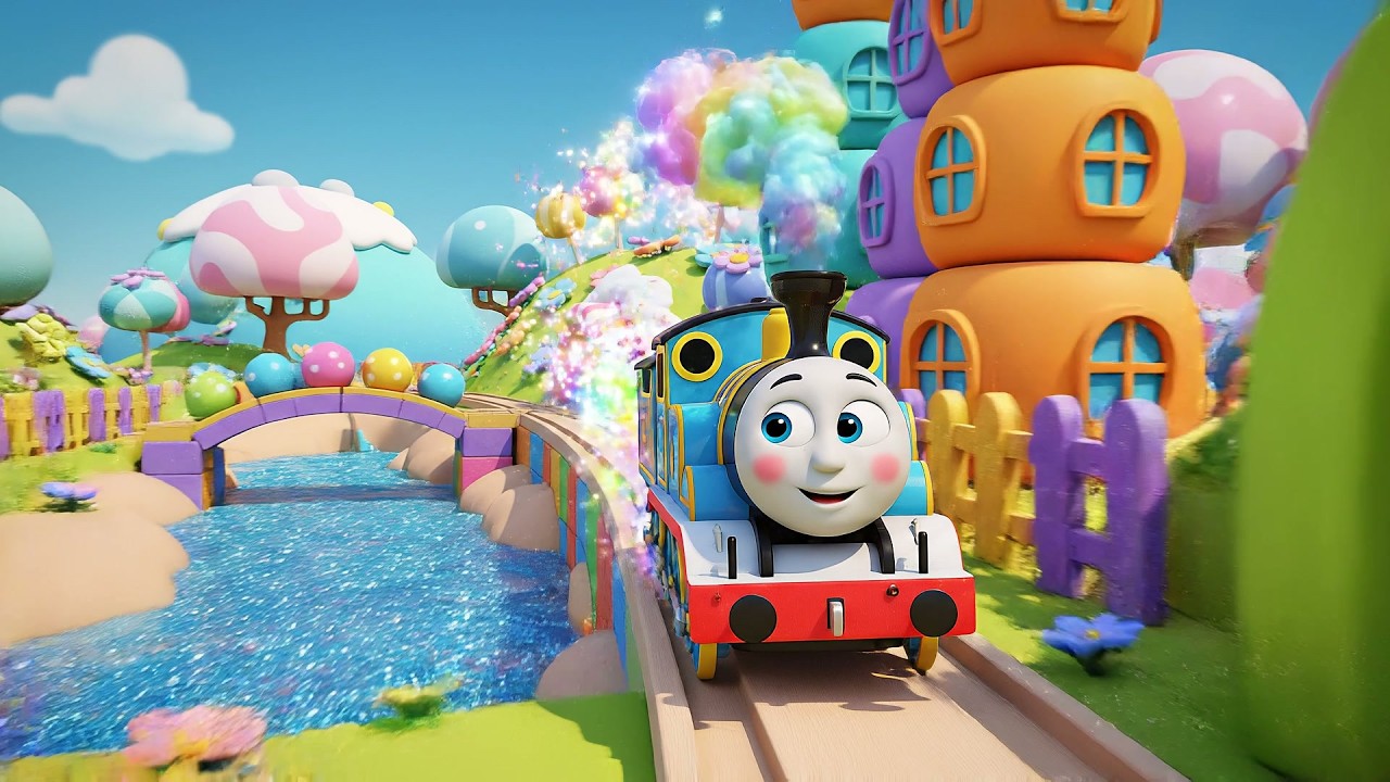 Tiny Train Chugs Clickety Clack Clack | Transport Sounds & Steam Engine Song