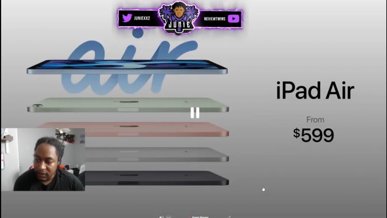Apple 8th Gen IPad Air Trailer REACTION | Apple Event September 2020