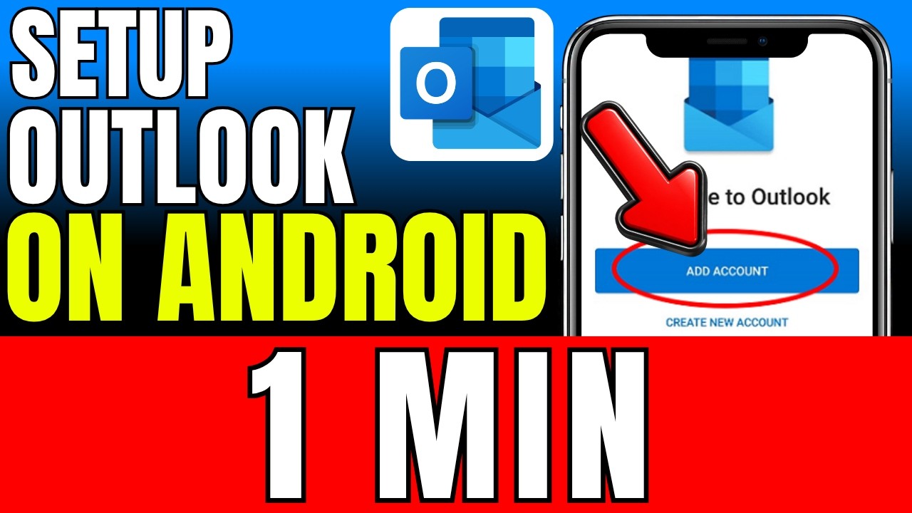 Как настроить Outlook на Android (2026)
