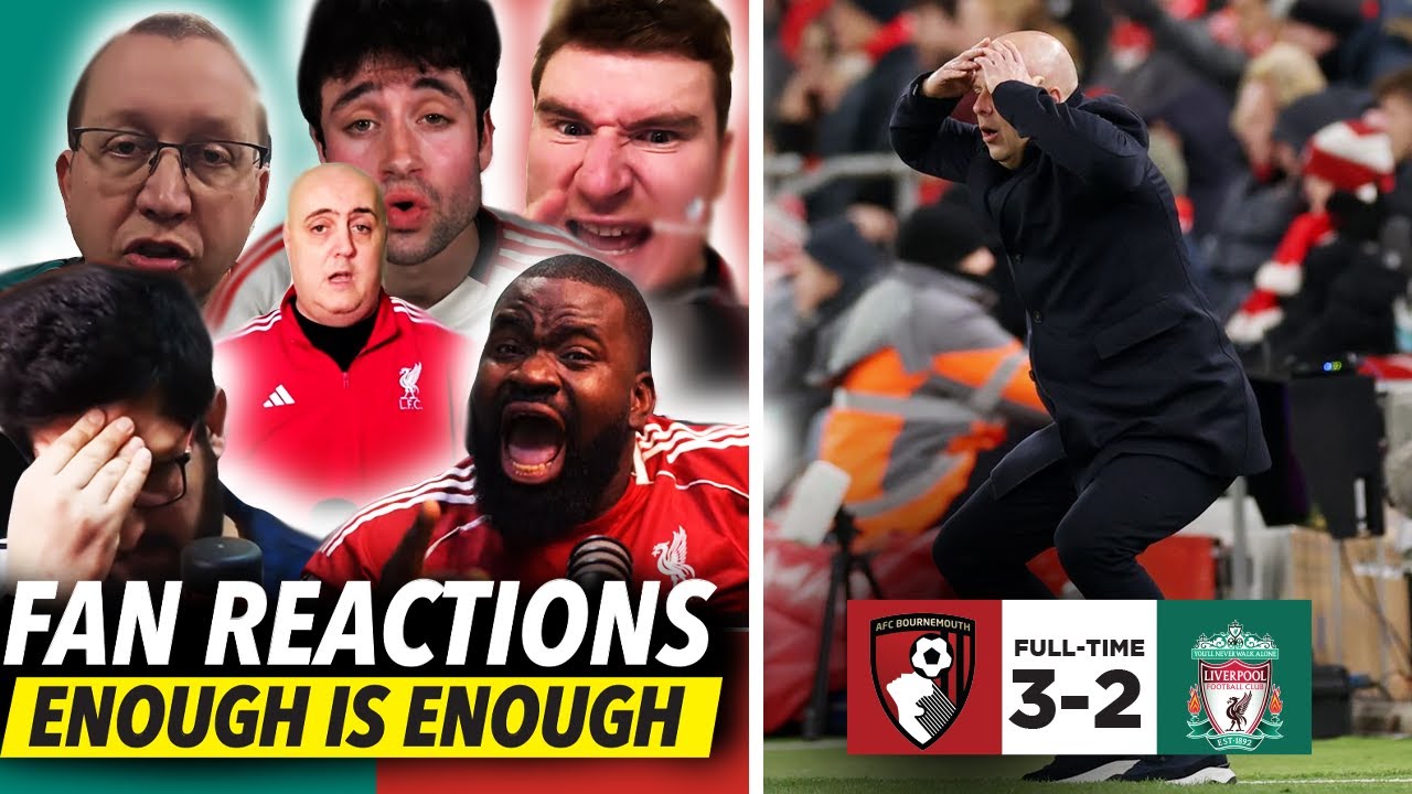 LIVERPOOL FANS DISGUSTED After 95th-Minute LOSS to Bournemouth 😡 Bournemouth 3-2 Liverpool