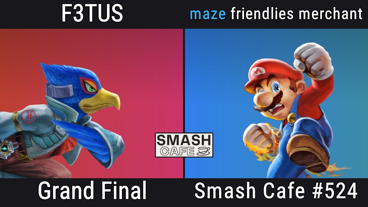 Smash Cafe 524 Grand Finals - F3TUS vs friendlies merchant