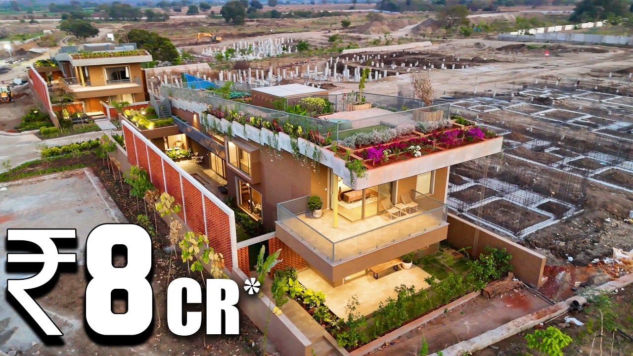 4 BHK Farm Villa in Gated Community | Net zero living in Hyderabad Near Chevella
