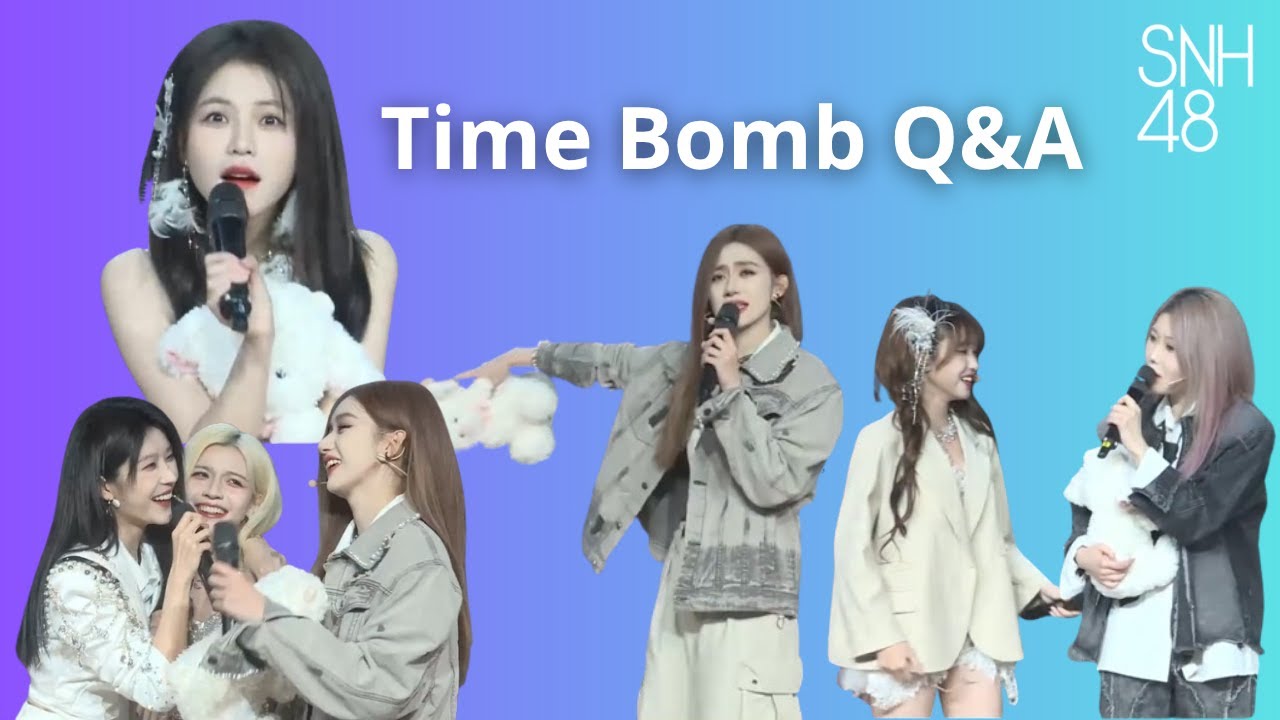 [Engsub CC, Vietsub bật phụ đề] 251026 SNH48 MC4 cut: Hỏi đ&aacute;p boom nổ chậm