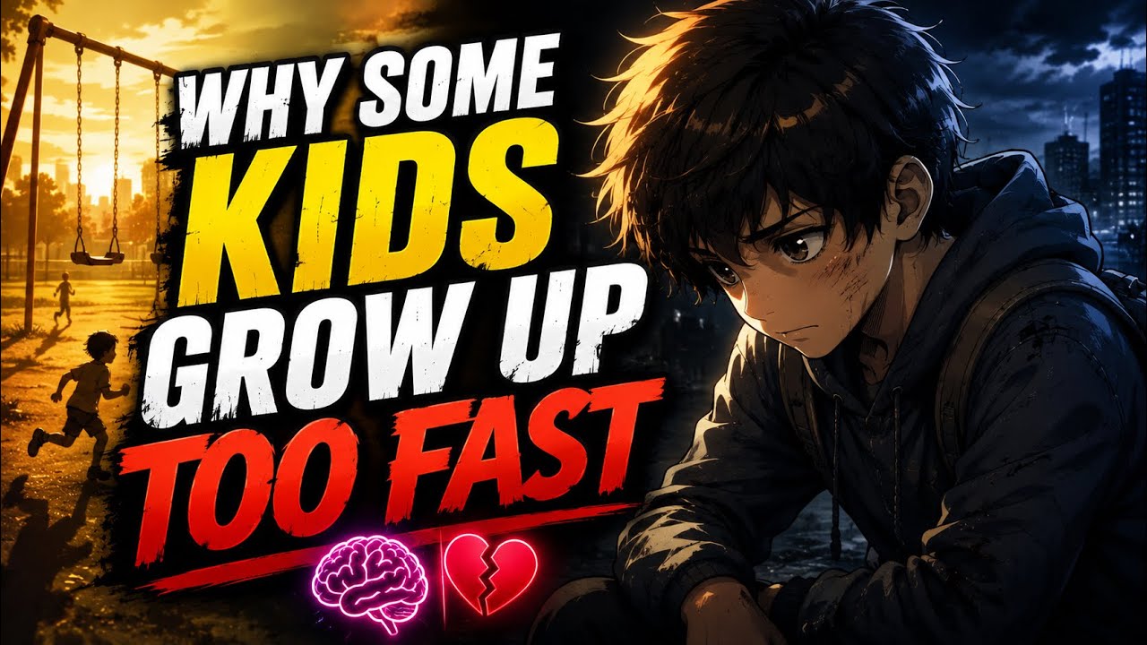 Why Some Kids Grow Up Too Fast 🧠💔 | The Psychology of Early Maturity