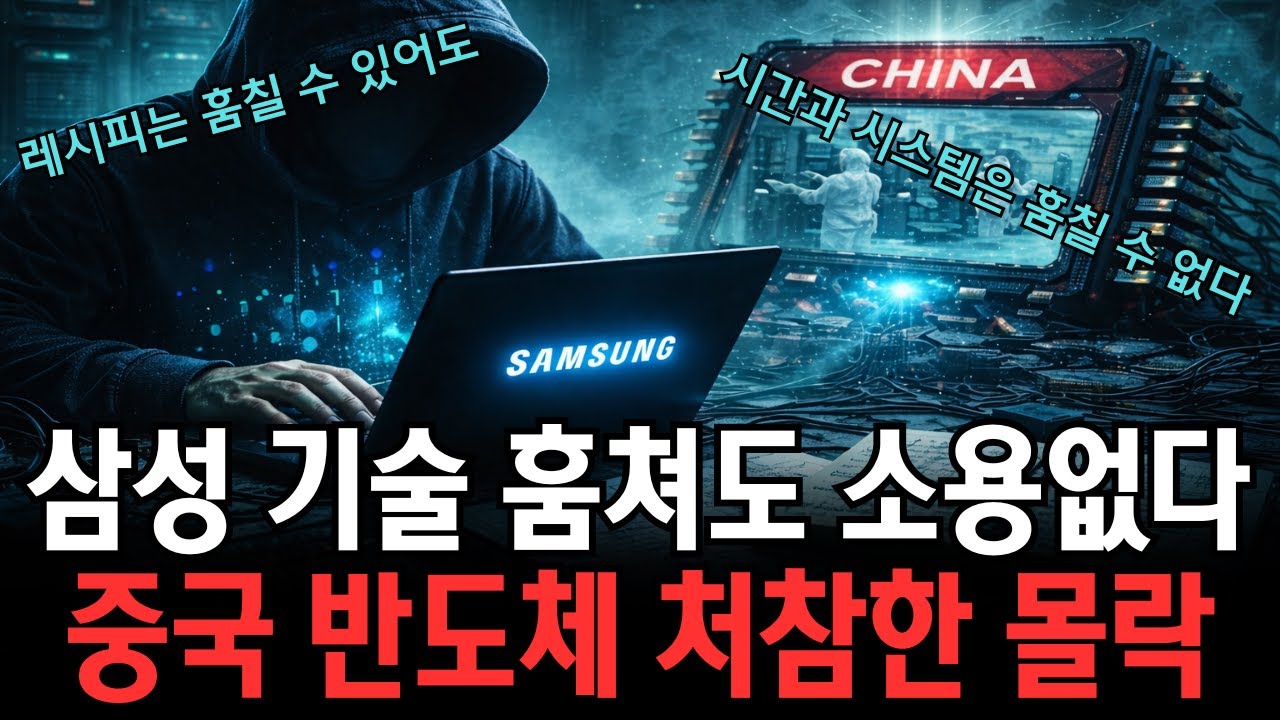 삼성 기술이면 될 줄 알았던 중국 반도체의 착각, 1만 4천 개 줄폐업