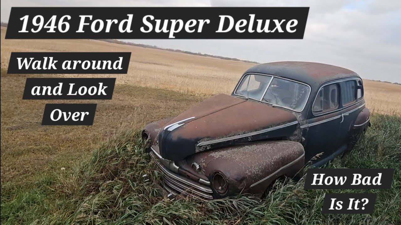 Introducing The 1946 Ford Super Deluxe!!!