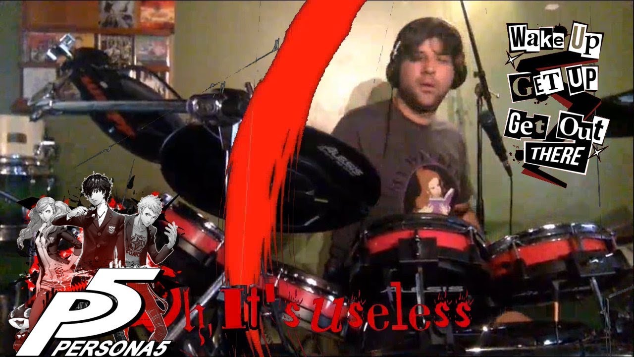 Persona 5 'Wake up, Get up, Get out there' - Drum Improv