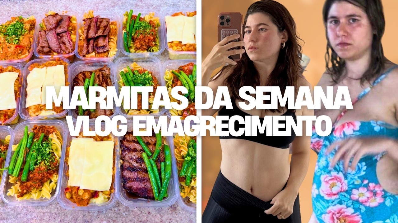 PREPARANDO AS COMIDAS DA SEMANA | COMO EU FAÇO AS MARMITAS DA SEMANA