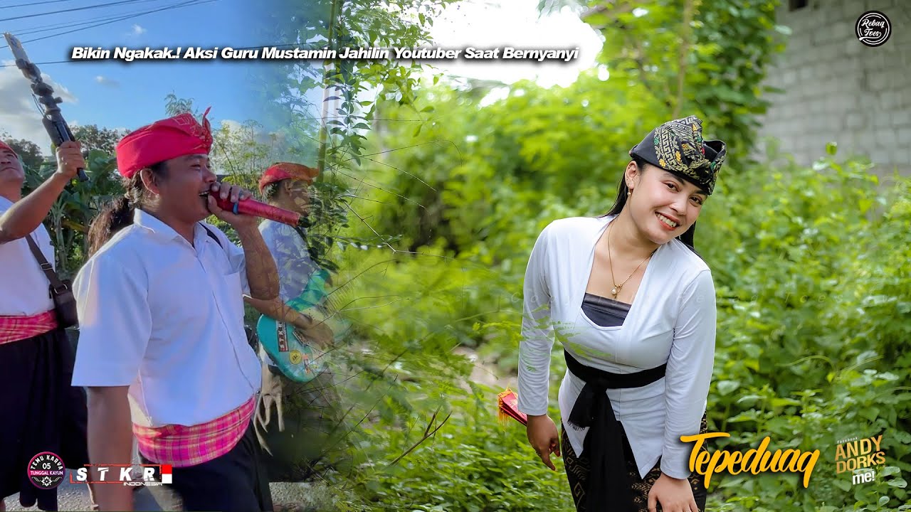 Bikin Ngakak.! Aksi Guru Mustamin Jahilin Youtuber Saat Bernyanyi - Tepeduaq | Temu Karya 05
