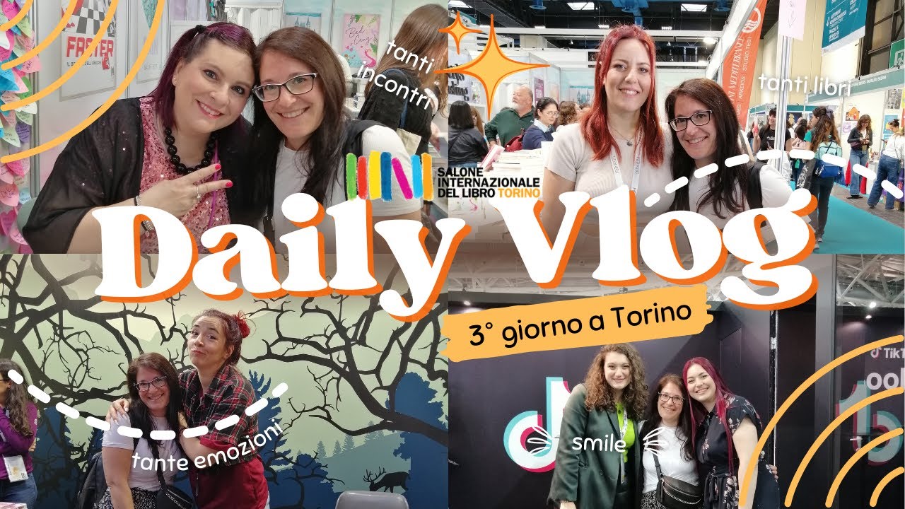 Daily Vlog a Torino: il mio Salone del Libro 2024!